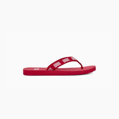 UGG Graphic Red Sandals for Women (QVMI20716)